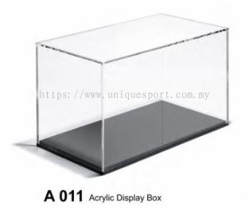 A 011 - CLEAR ACRYLIC BOXES