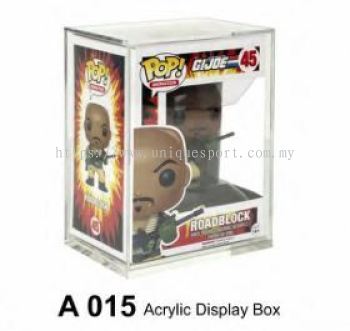 A 015 - CLEAR ACRYLIC BOXES