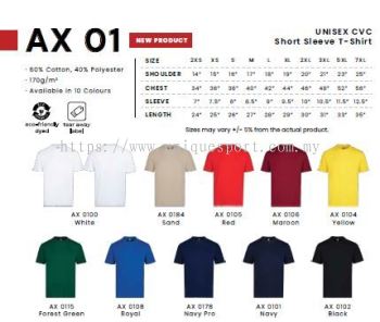 AX 01 - AXTON T-SHIRT