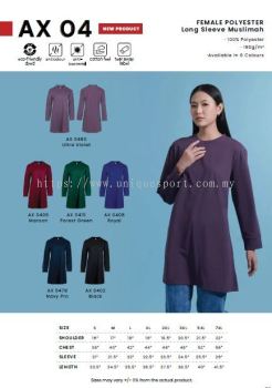 AX 04 - AXTON MUSLIMAH SHIRT