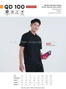 QD 100 - QUICK DRY POLO SHIRT