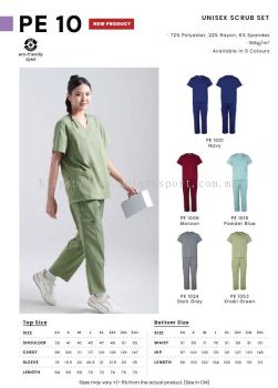 PE 10 - SCRUB SET