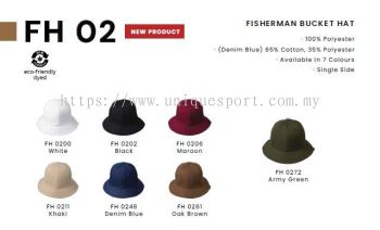 FH 02 - FISHERMAN BUCKET HAT