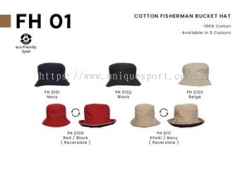 FH 01 - FISHERMAN BUCKET HAT