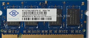 NANYA DDR2 1GB PC2-5300s Laptop Ram 