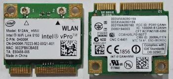 Intel Wifi 5100 Half Size MiniPCI-e 512AN_HMW Wifi Card