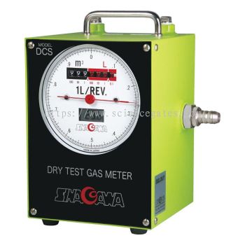 DCS Type Dry Gas Meter for Experimentation/Environmental Measurement