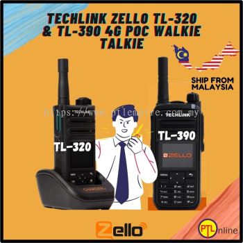 Techlink Zello TL-390 & TL-320 Series 4G POC Walkie Talkie