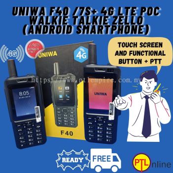 UNIWA F40 2.4 Inch 4G Android Zello POC Radio Walkie Talkie Mobile Phone