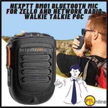 NexPTT BM01 Bluetooth Mic for Zello and Network Radio Walkie Talkie