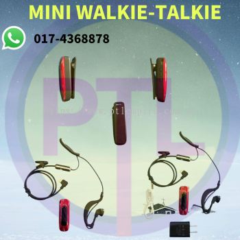 MINI WALKIE TALKIE GANTUNG (usb charging)