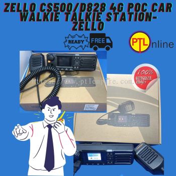 Zello CS500/D828 4G POC Car Walkie Talkie Station-zello