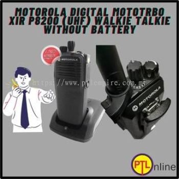 MOTOROLA DIGITAL MOTOTRBO XiR P8200 Walkie Talkie Without Battery