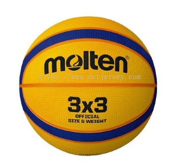 Molten 3x3 Rubber & Leather ball - Group Of Es Tan Sdn Bhd