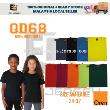 QD68 MICROFIBER TSHIRT KIDS