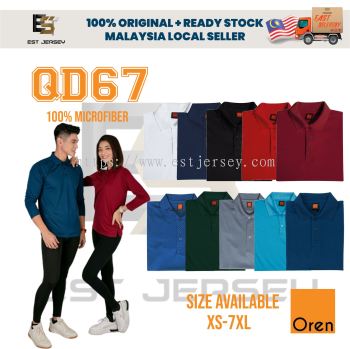 QD67 MICROFIBER LONG SLEEVES COLLAR