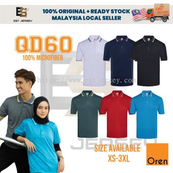 QD60 60%COTTON & 40%MICROFIBER COLLAR