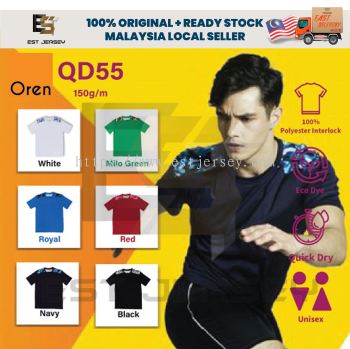 QD55 POLYESTER INTERLOCK TSHIRT