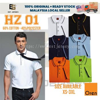 HZ01 60%COTTON - 40% POLYESTER COLLAR