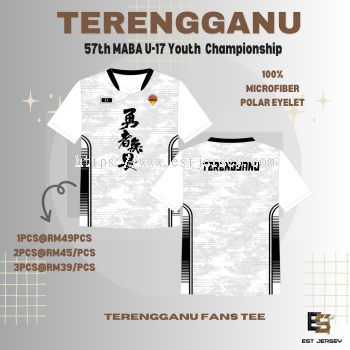 TERENGGANU U-17 YOUTH CHAMPIONSHIP 2023 FANS TEE [PRE-ORDER]