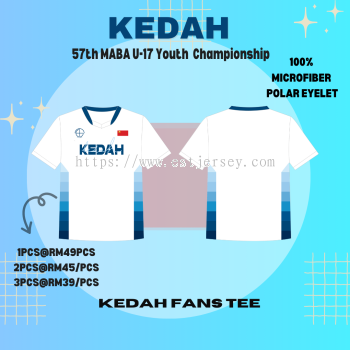 KEDAH U-17 YOUTH CHAMPIONSHIP 2023  FANSTEE[PRE-ORDER]