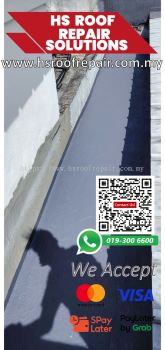 Roof Concrete Gutter Renewed | Sealed & Protected Kepong | Desa Jaya