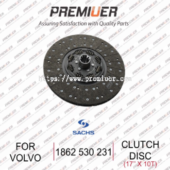 Sachs Volvo Clutch Disc (17'' X 10T) 1862 530 231