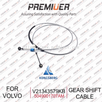 Kongsberg Volvo Gear Shift Cable V21343579KB