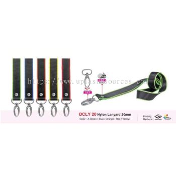 U Plas Nylon Lanyard 20mm DCLY 20