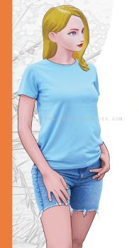 Oren Quick Dry Female T-Shirt QD15