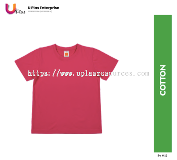 Oren Comfy Cotton Short Sleeve T-Shirt CT52 (Kid) | 100% Cotton | Soft Touch | Eco Dye 