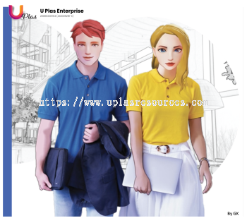 Oren Honeycomb Collar T-Shirt Short Sleeve HC01 (Unisex) | 60% Cotton - 40% Polyester | Eco Dye