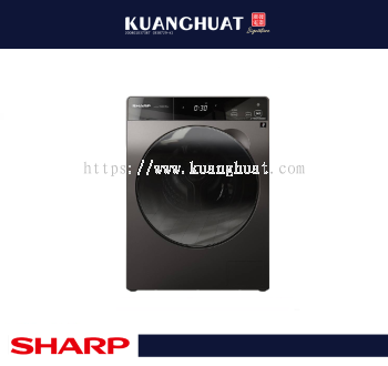 SHARP 10.5/7kg Front Load Washer Dryer ESDK1054PMS