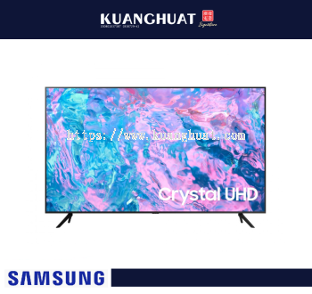 SAMSUNG CU7000 43 Inch Crystal UHD 4K Smart TV (2023) UA43CU7000KXXM