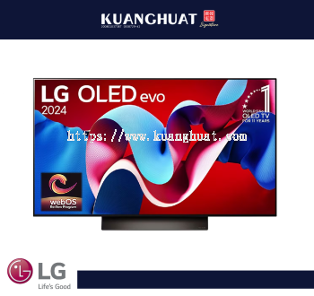 LG OLED evo C4 48 inch 4K UHD Smart TV (2024) OLED48C4PSA