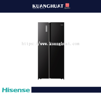 HISENSE 620L Side-by-Side Inverter Refrigerator RS666N4ABNIV