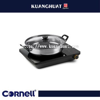 CORNELL 2000W Ceramic Cooker With Glass Lid Cooking Pot - CCC-S2202X