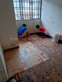 Parquet Installation at Jalan Sepah Puteri 5/4