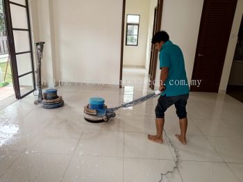 tiles flooring  cleaning and polish 