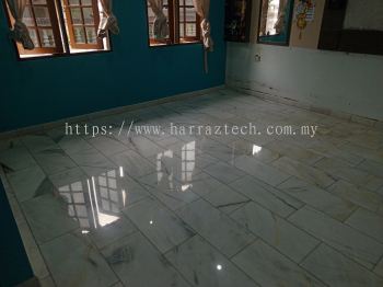 Floor Grinding and Polishing at Kampung Seri Menanti, JB