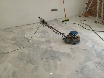 Floor Grinding and Polishing at Kampung Seri Menanti, JB