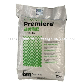 25kg Premiera Green 12-12-17-2+TE High Potassium Fertilizer