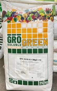 Gro Green NPK 18-18-18+3Mgo+TE