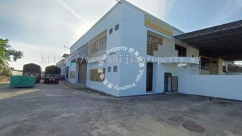 [FOR RENT] 1.5 Storey Semi-Detached Factory Corner Unit At Taman Perindustrian Ringan Juru, Juru