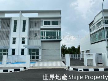 [FOR RENT] 3 Storey Semi-Detached Factory At Taman Perindustrian Golden Gateway, Sungai Jawi