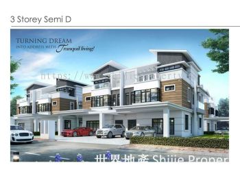 [FOR SALE] 3 Storey Semi-Detached House At Taman Bukit Mas, Bukit Mertajam