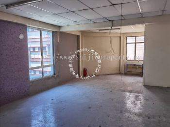 [FOR RENT] 2 Storey Shop Office End Unit (1/F) At Taman Seri Delima, Juru