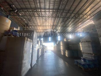 [FOR RENT] 1.5 Storey Semi-Detached Factory At Taman Iks Bukit Minyak, Bukit Minyak