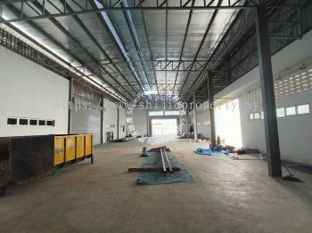 [FOR RENT] 1.5 Storey Semi-Detached Factory At Kawasan Perindustrian Bukit Minyak, Bukit Minyak