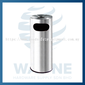 STAINLESS STEEL BIN c/w Open Top